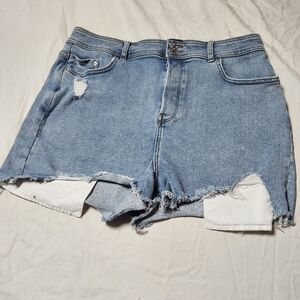 Forever 21 Cut-off Denim Shorts In Womens Size 1X